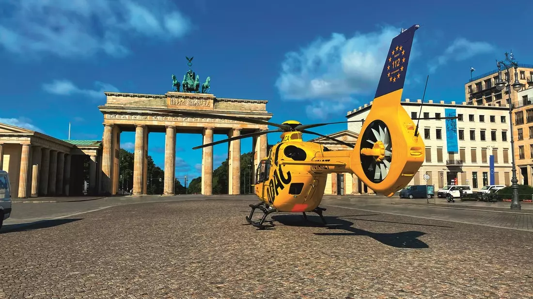 Ein Rettungshubschrauber mit deutscher Geschichte - Bild: presseportal.de