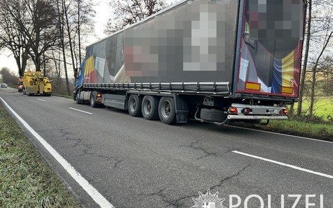POL-PIZW: Verkehrsbehinderung auf der Umleitungsstrecke - Foto: presseportal.de