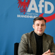 Der Brandenburger AfD-Landtagsabgeordnete Jean-Pascal Hohm ist einziger Kandidat für den Vorsitz der neuen AfD-Jugendorganisation, die voraussichtlich «Generation Deutschland» heißen wird. (Archivbild) - Foto: Lilli Förter/dpa