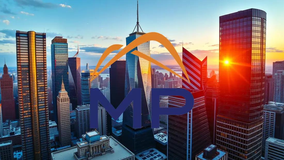 MP Materials Stock: A Strategic Powerhouse in the Making Illustration mit AI erstellt übermittelt durch boerse-global.de