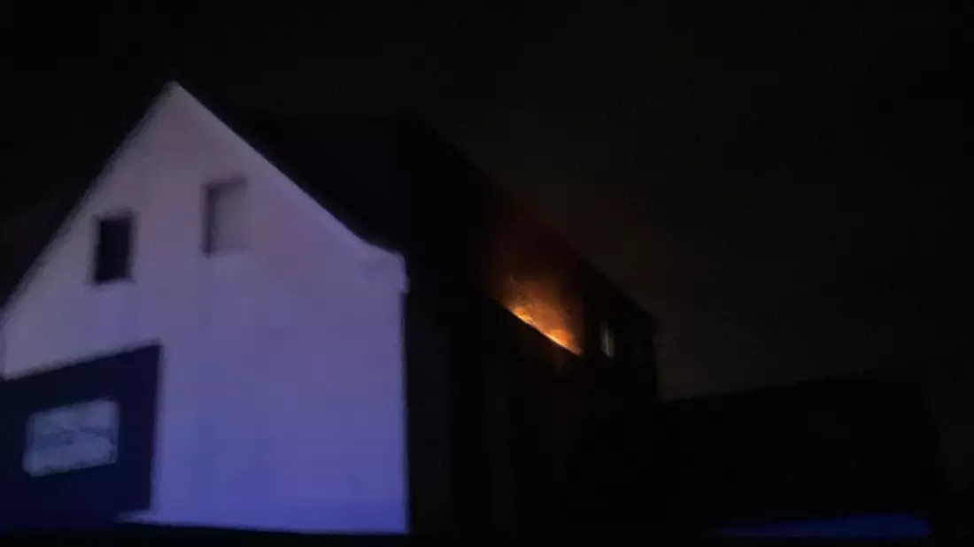 FW-DO: Dachstuhlbrand an der Wittbräucker Straße - Bild: presseportal.de
