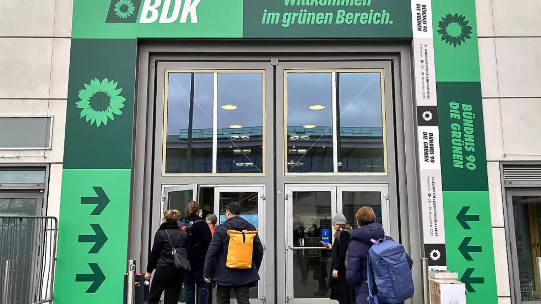 Grünen-Parteitag am 29.11.2025 - Bild: über dts Nachrichtenagentur