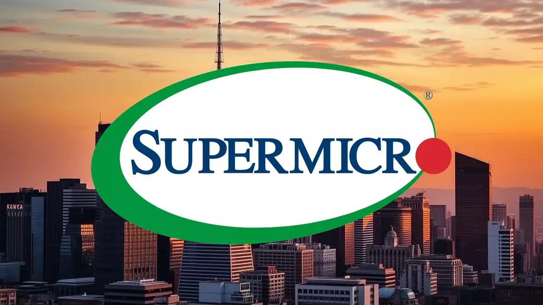 Super Micro Computer Shares Face Critical Test After Steep Decline Illustration mit AI erstellt übermittelt durch boerse-global.de