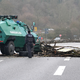 Mehrere Bundesstraßen wurden zeitweise blockiert. - Foto: Thomas Naumann/dpa