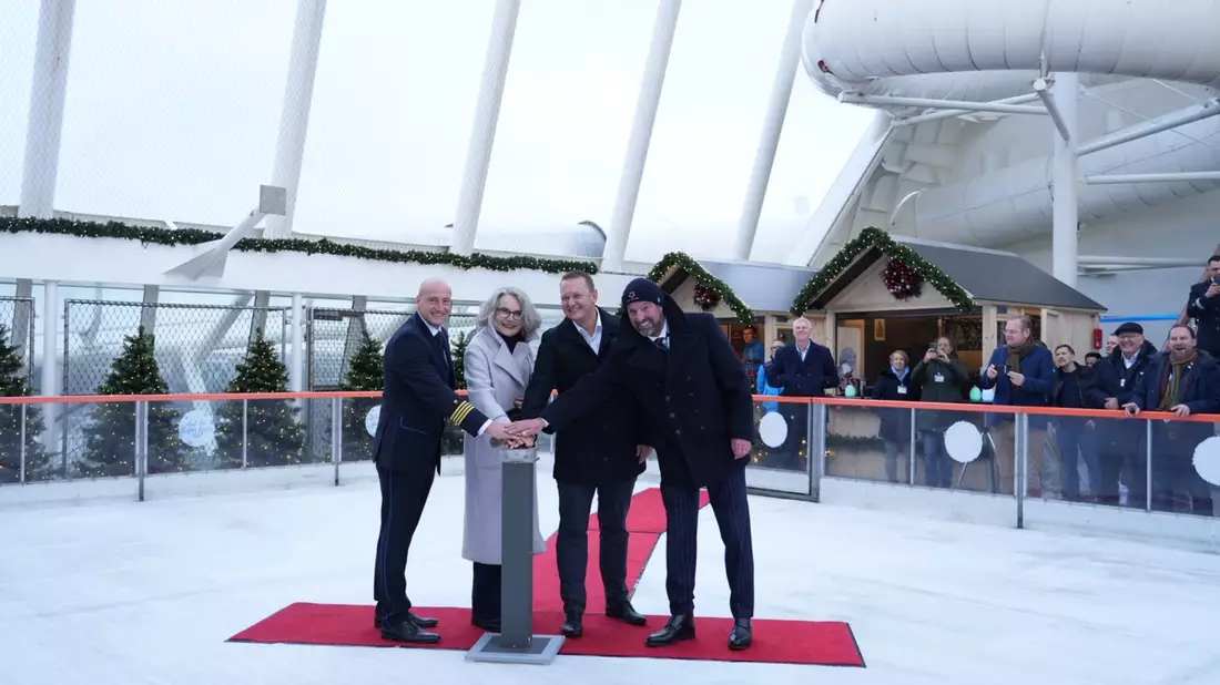 Doppelpremiere in Kiel: AIDA Cruises startet erste Adventsreise & AIDA Kreuzfahrten erstmals ab Kiel im Winter 2025/26 - Bild: presseportal.de
