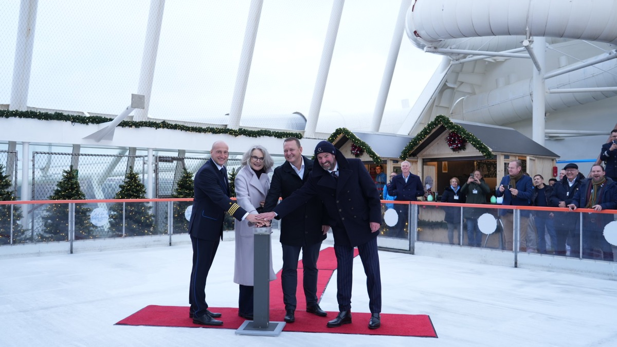 Doppelpremiere in Kiel: AIDA Cruises startet erste Adventsreise & AIDA Kreuzfahrten erstmals ab Kiel im Winter 2025/26 - Foto: presseportal.de