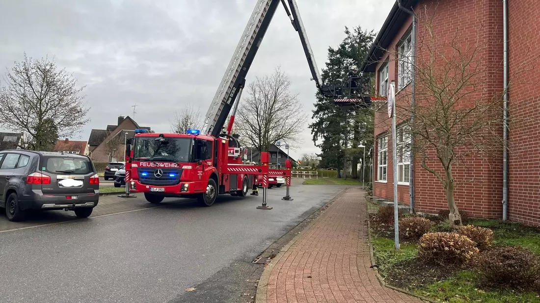 FFW Bergen: Übung wird zum Ernstfall - Bild: presseportal.de