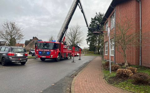 FFW Bergen: Übung wird zum Ernstfall - Foto: presseportal.de