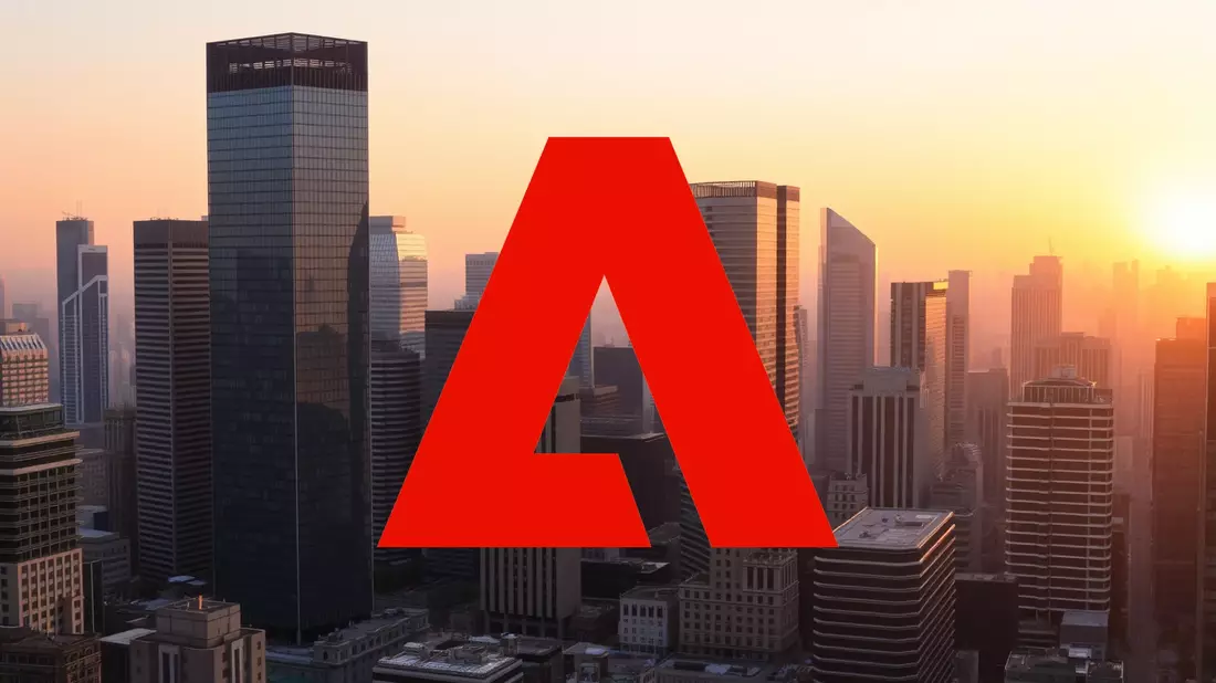 Adobe: ¿Oportunidad de compra en mínimos del año? Illustration mit AI erstellt übermittelt durch boerse-global.de