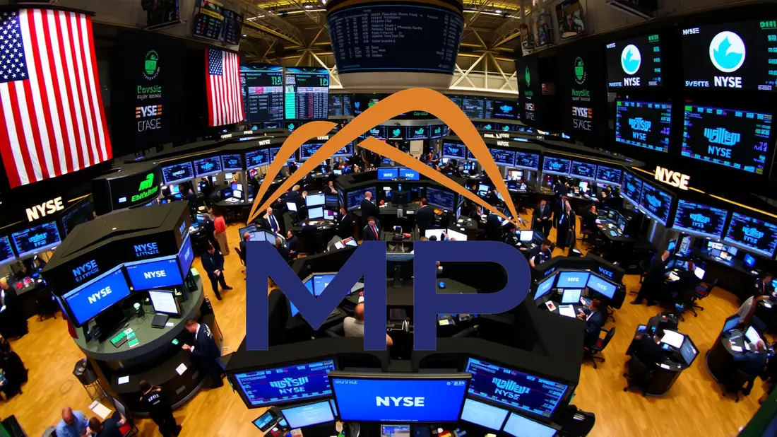 MP Materials: La euforia compradora no cesa Illustration mit AI erstellt übermittelt durch boerse-global.de