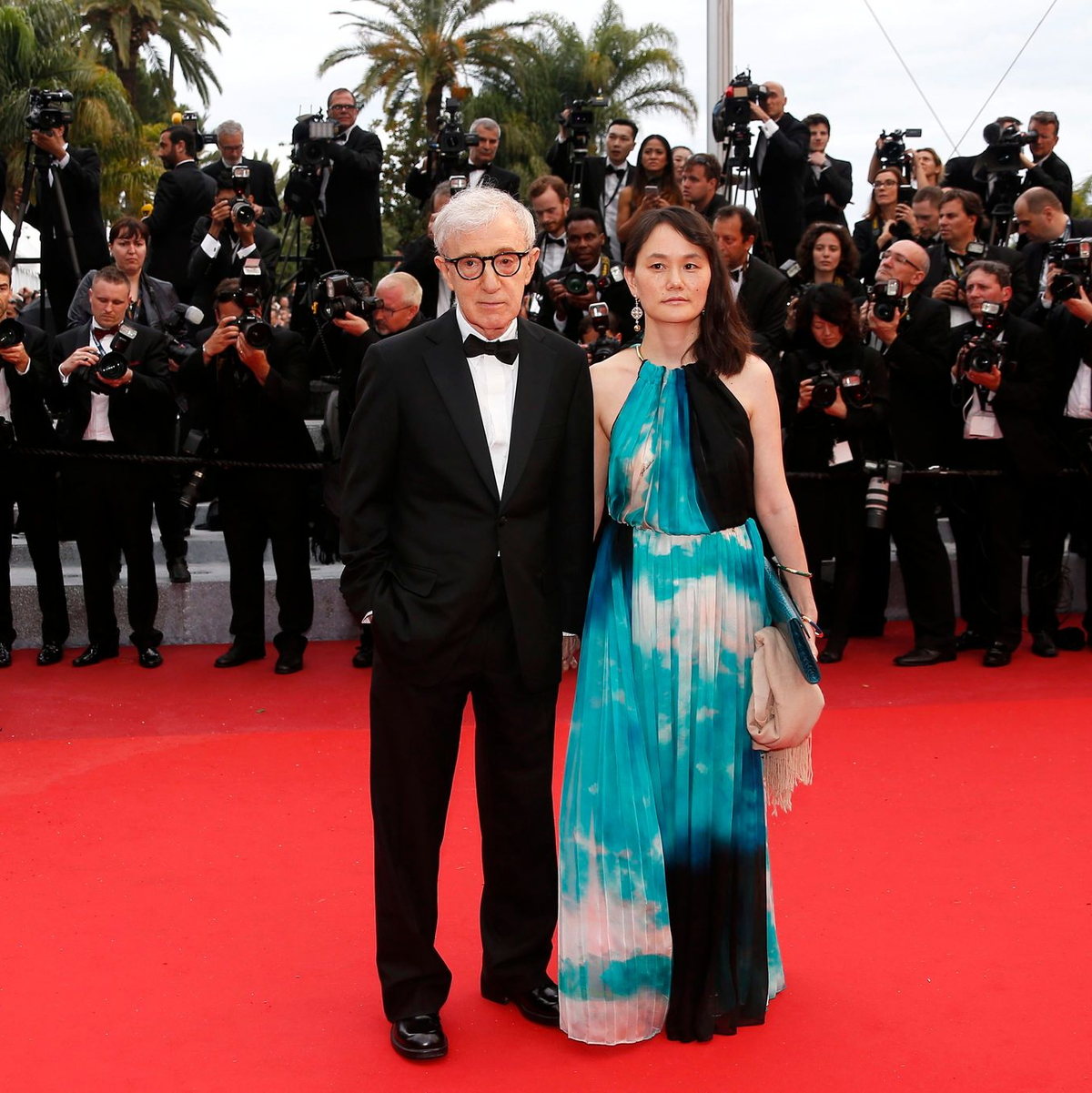 US-Regisseur Woody Allen und Soon-Yi Previn sind seit 1997 verheiratet. (Archivbild) - Foto: Julien Warnand/dpa