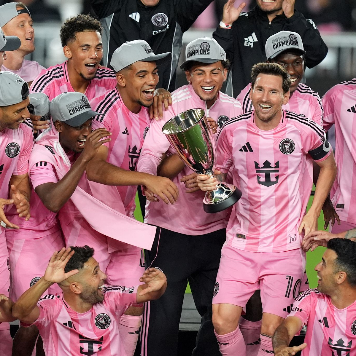 Lionel Messi führte Miami erstmals ins Finale um den MLS Cup. - Foto: Rebecca Blackwell/AP/dpa