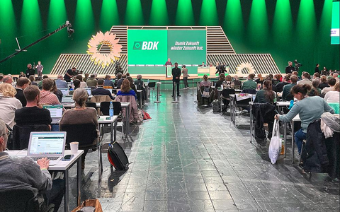 Grünen-Parteitag am 30.11.2025 - Foto: über dts Nachrichtenagentur