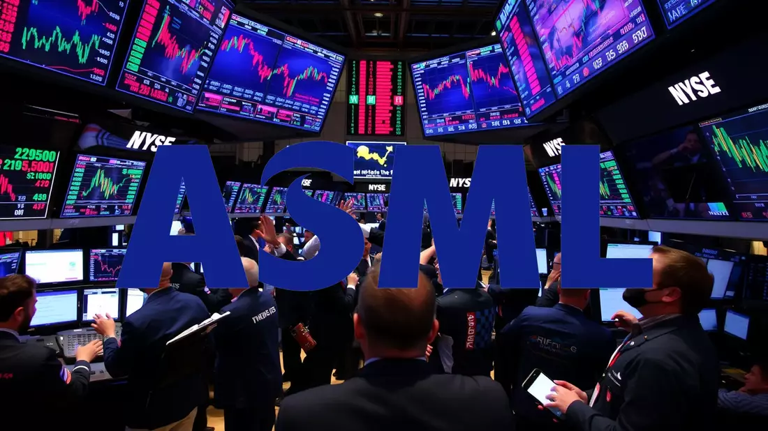 ASML Shares Approach the €1,000 Milestone Illustration mit AI erstellt übermittelt durch boerse-global.de