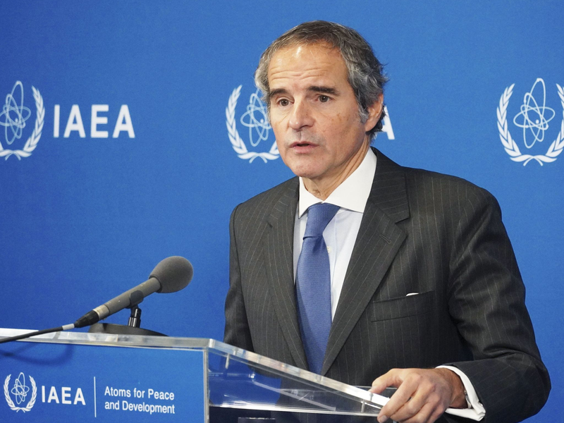 Rafael Grossi, der Chef der Internationalen Atomenergiebehörde (IAEA), bemüht sich um den Posten des UN-Generalsekretärs. (Archivbild) - Foto: -/kyodo/dpa