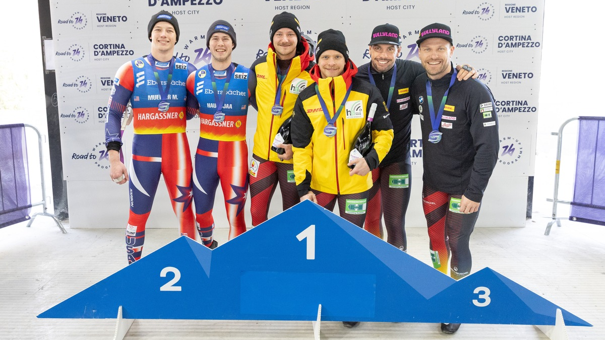 Überraschungen bei der Rodel Generalprobe in Cortina - Foto: presseportal.de