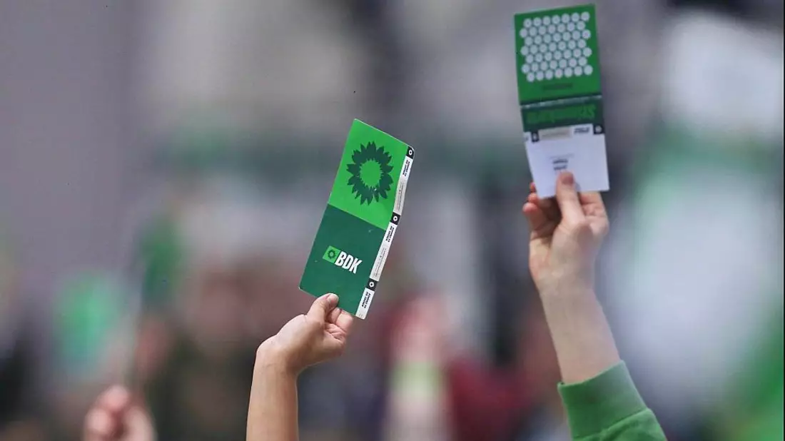 Abstimmung auf Grünen-Parteitag im November 2025 - Bild: über dts Nachrichtenagentur