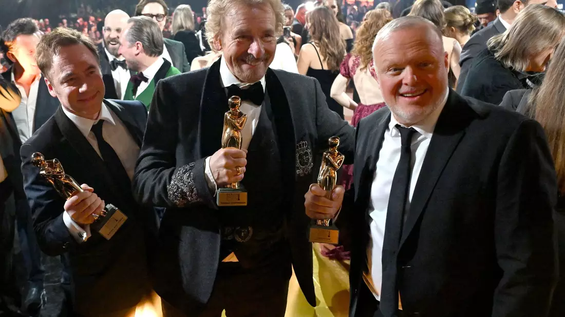 Auf der Romy-Gala am Freitagabend hatte Gottschalk für Irritationen gesorgt. (Archivbild) - Bild: Barbara Gindl/APA/dpa