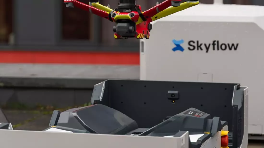 FW-M: Innovatives Pilotprojekt mit automatisierten Drohnen im Münchner Stadtgebiet - Bild: presseportal.de