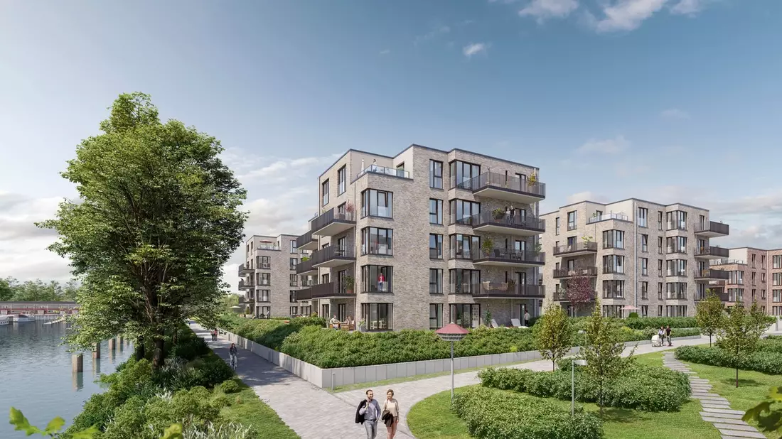 Die Zeichen für Hamburgs Immobilienmarkt stehen auf Wachstum - Bild: presseportal.de