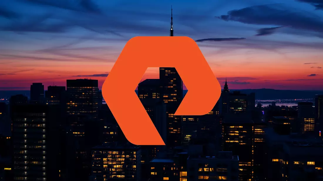 Pure Storage Shares Surge Ahead of Earnings Report Illustration mit AI erstellt übermittelt durch boerse-global.de