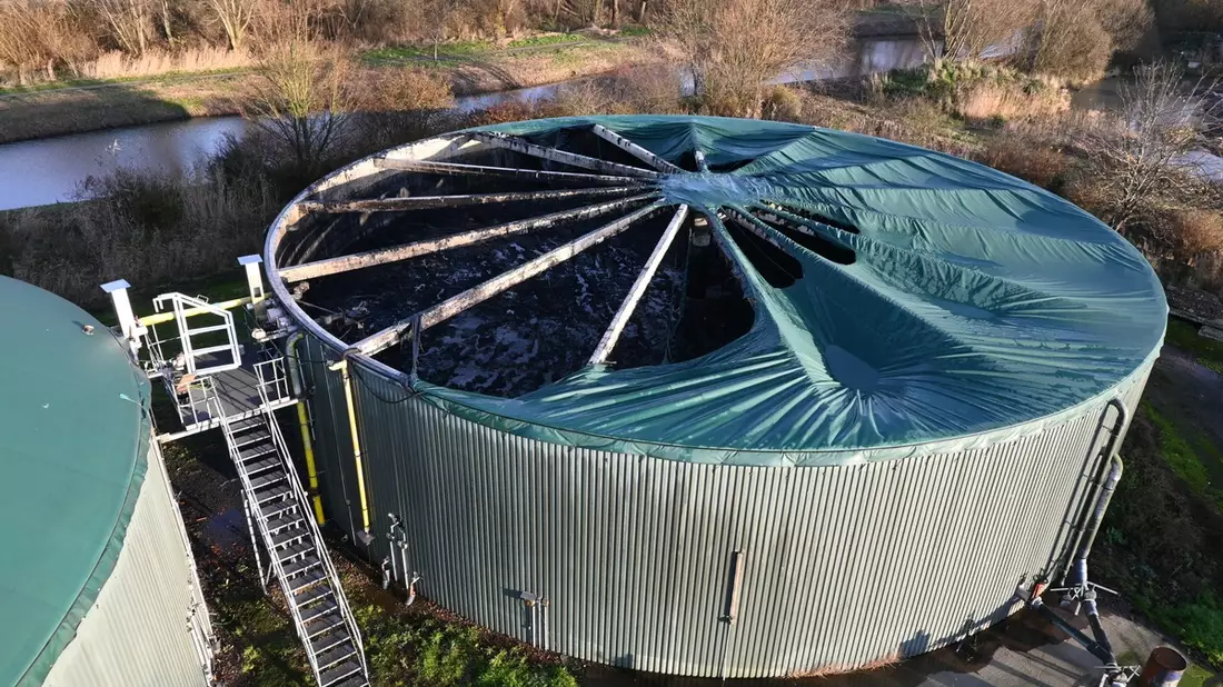 POL-WHV: Rauchentwicklung an Biogasanlage in Jever - Bild: presseportal.de