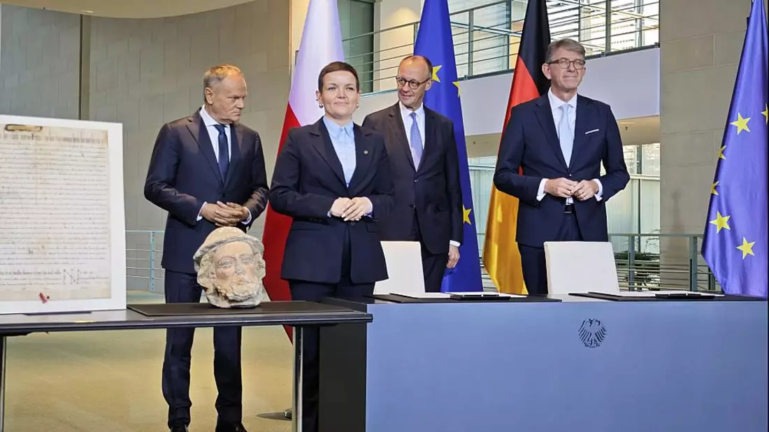 Rückgabe von Kulturgütern an Polen am 01.12.2025 - Bild: über dts Nachrichtenagentur