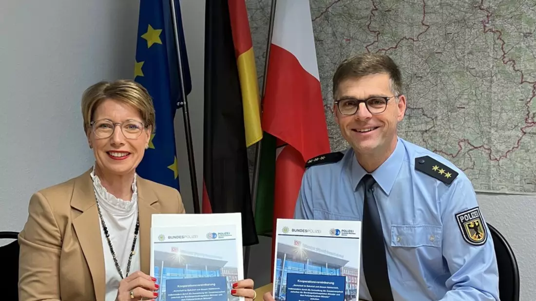 POL-MS: Gemeinsame Streifen für mehr Sicherheit am Hauptbahnhof Polizei Münster und Bundespolizeiinspektion Münster verstärken Zusammenarbeit - Bild: presseportal.de