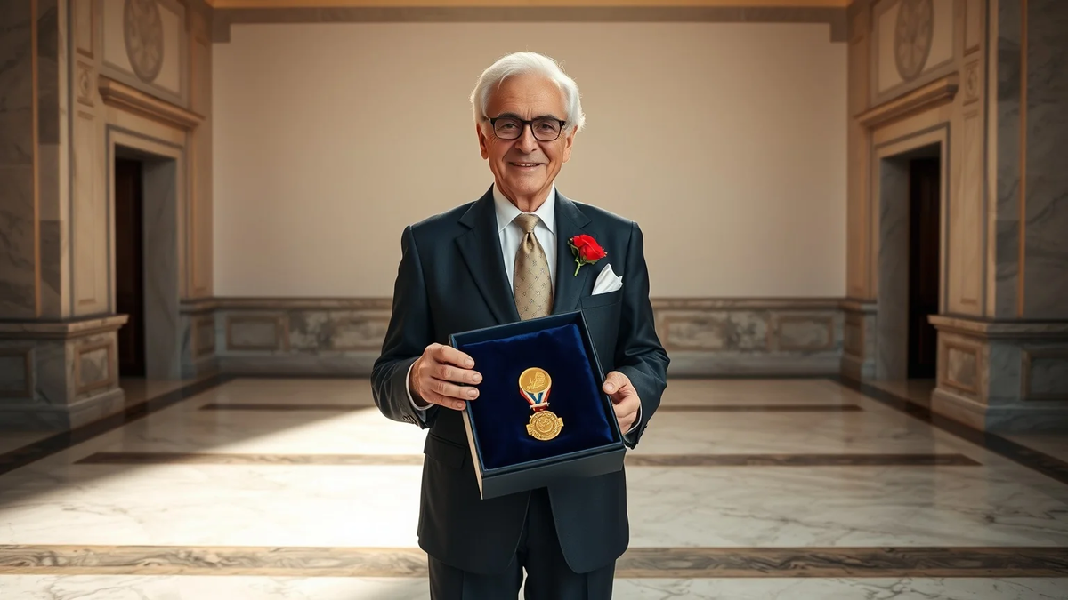 Schweizerhaus-Patron Kolarik erhält Silbernes Ehrenzeichen - Foto: über boerse-global.de