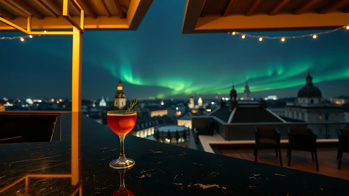 Aurora Rooftop Bar: Winterstart mit Punsch und Panorama - Foto: über boerse-global.de