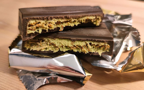 Als Dubai-Schokolade verkaufte Schokolade mit Pistaziencreme (Archiv) - Foto: über dts Nachrichtenagentur