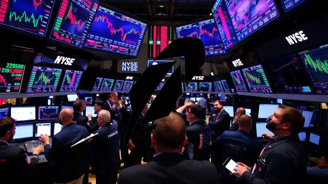 Robinhood Shares Tumble as Cryptocurrency Markets Plunge Illustration mit AI erstellt übermittelt durch boerse-global.de