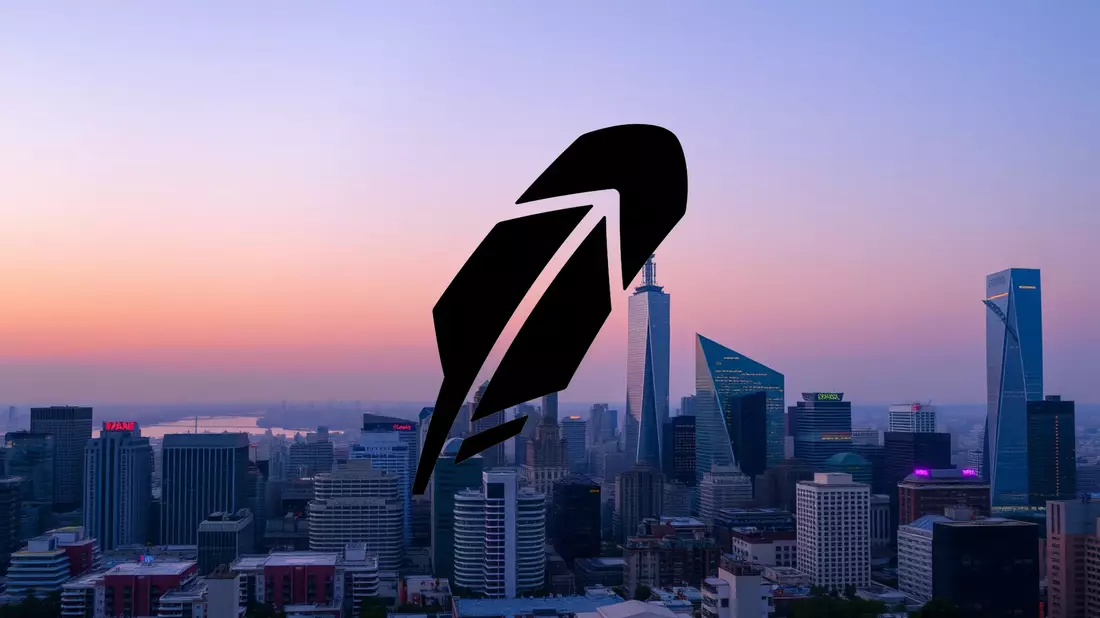 La acción de Robinhood se resiente ante la turbulencia en criptoactivos Illustration mit AI erstellt übermittelt durch boerse-global.de