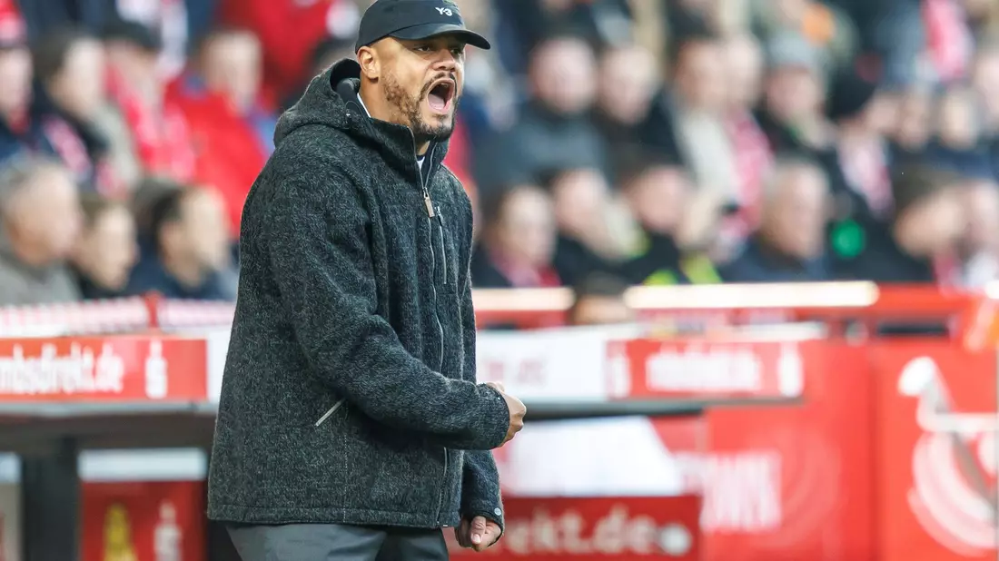 Zurück nach Berlin: Im Kampf um Bundesliga-Punkte erlebte Vincent Kompany vor wenigen Wochen ein 2:2 An der Alter Försterei. - Bild: Andreas Gora/dpa