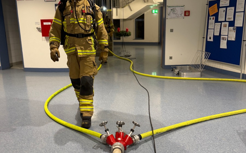 FW-OE: Feuer in einem Schulgebäude - Foto: presseportal.de