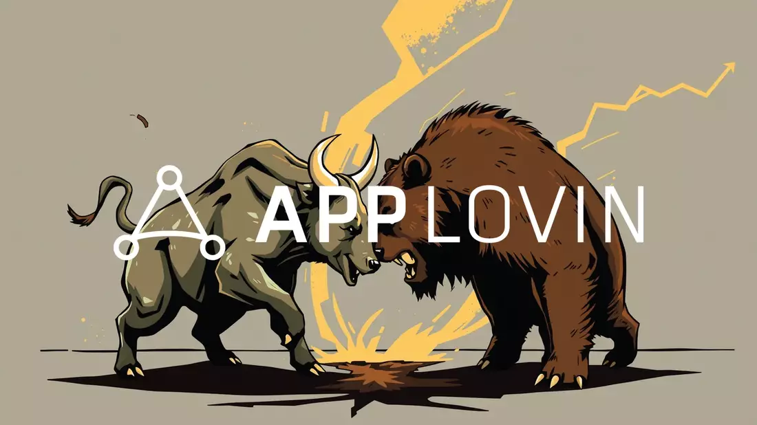 Applovin Shares Maintain Unrelenting Ascent Illustration mit AI erstellt übermittelt durch boerse-global.de