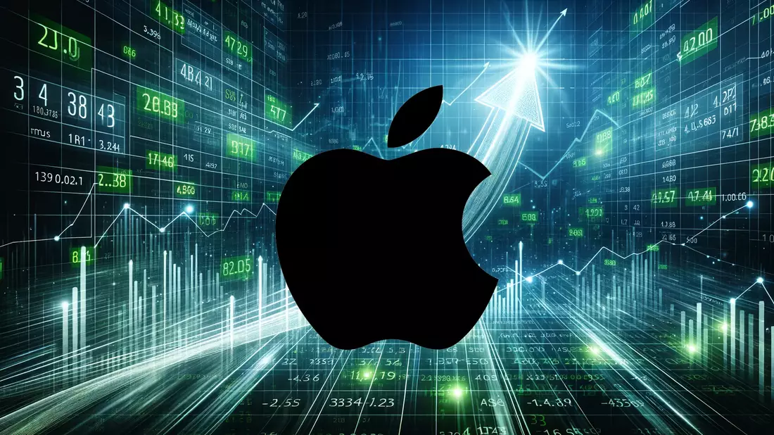 La acción de Apple rompe su récord histórico: ¿el impulso definitivo? Illustration mit AI erstellt übermittelt durch boerse-global.de