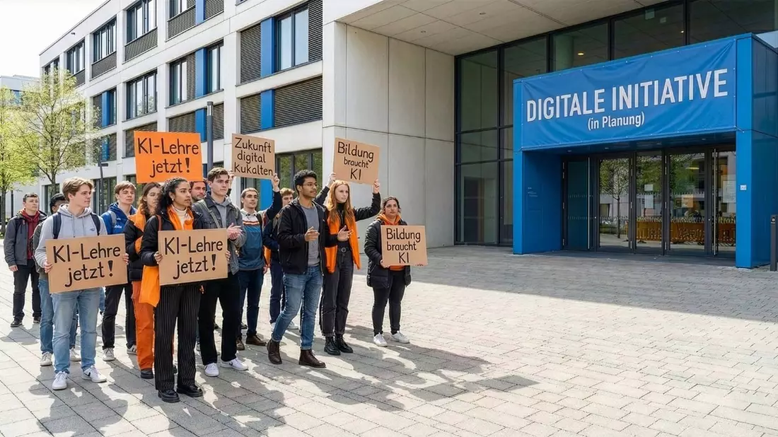 Studierende fordern mehr KI-Kompetenz - Hochschulen hinken hinterher / UniNow Studie zeigt: KI-Themen bleiben in vielen Studiengängen Randerscheinung - Bild: presseportal.de