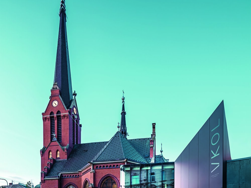 Kirche und Bibliothek in Olmütz - Foto: PREFA | Croce & Wir über pressetext.de