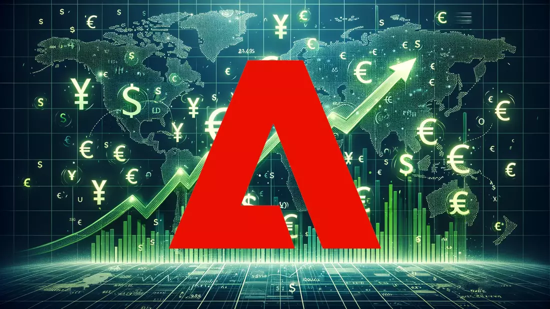 Adobe: ¿El mercado ignora sus fundamentos? Illustration mit AI erstellt übermittelt durch boerse-global.de