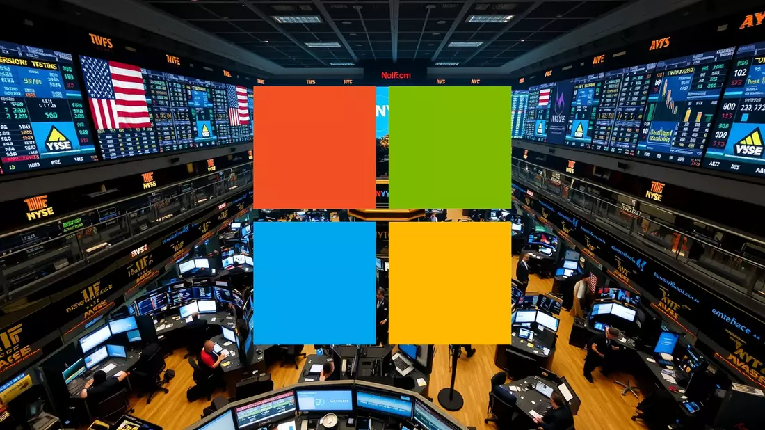 Microsoft: Un Acuerdo Colosal de 30.000 Millones Enfrenta el Escrutinio de la UE Illustration mit AI erstellt übermittelt durch boerse-global.de