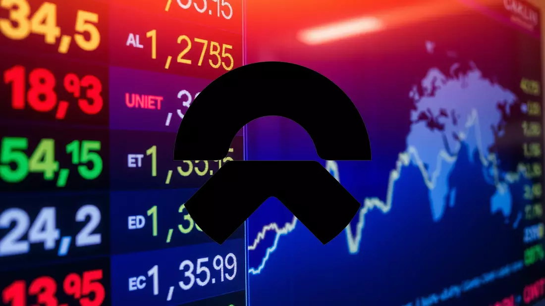 Nio Shares Plunge Amid Record Vehicle Deliveries Illustration mit AI erstellt übermittelt durch boerse-global.de