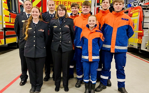 FW Bad Säckingen: ERGÄNZUNG (FOTO) zu FW Bad Säckingen: Hauptversammlung der Jugendfeuerwehr Bad Säckingen: Wechsel in der Führung und Ausblick auf ereignisreiches Jahr 2026 - Foto: presseportal.de