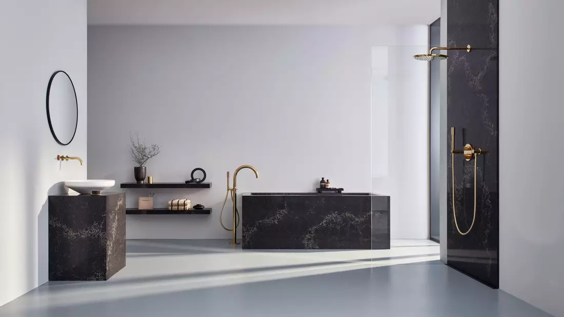 Farben, Materialien und Oberflächen: GROHE zeigt die Bad-Trends 2026 - Bild: presseportal.de