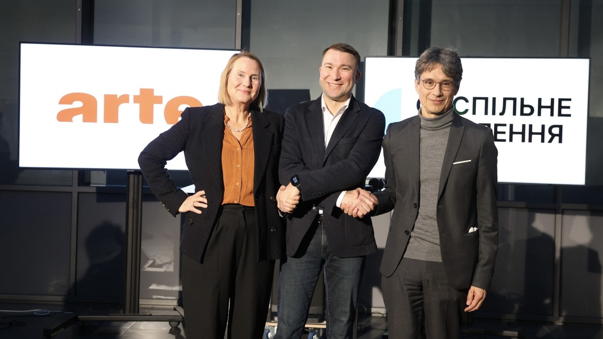 ARTE erweitert sein Partnernetzwerk um den ukrainischen öffentlich-rechtlichen Sender Suspilne Ukraine - Foto: presseportal.de