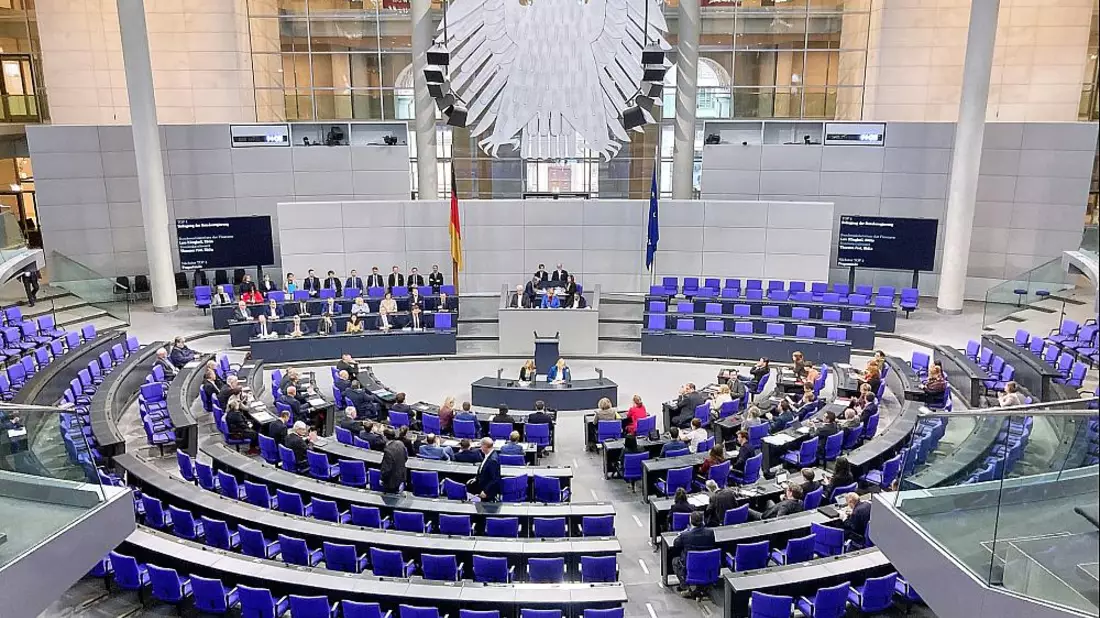 Bundestagssitzung am 03.12.2025 - Bild: über dts Nachrichtenagentur