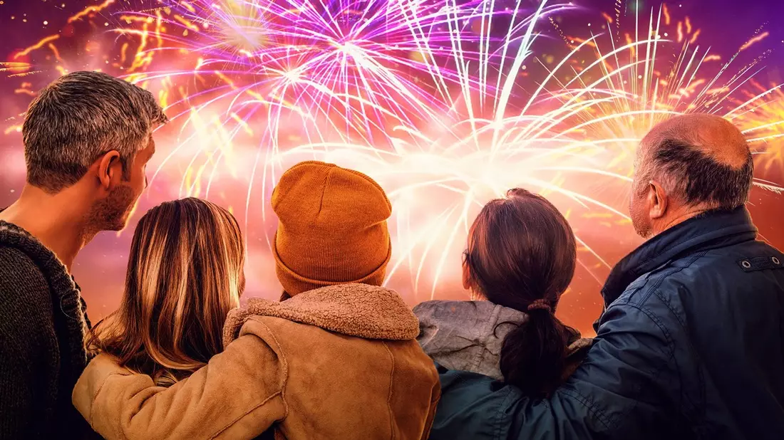 Silvesterfeuerwerk - überwältigende Mehrheit ist gegen ein komplettes Verbot - Bild: presseportal.de
