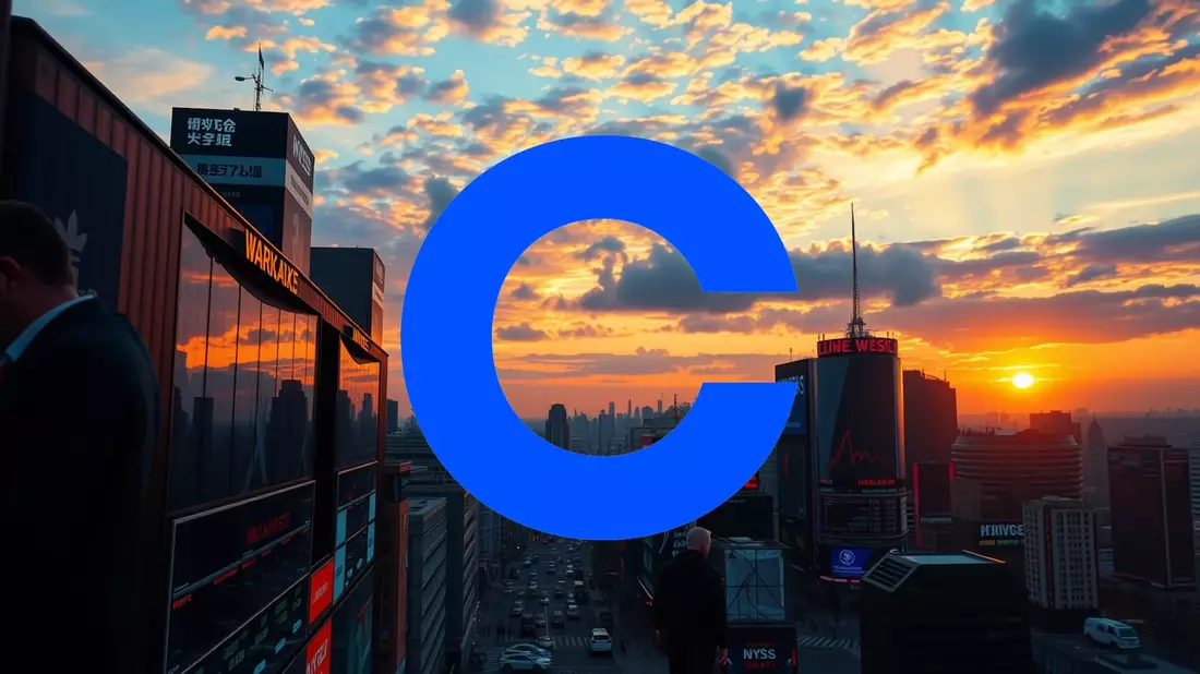 Coinbase Stock: Can It Double From Current Levels? Illustration mit AI erstellt übermittelt durch boerse-global.de