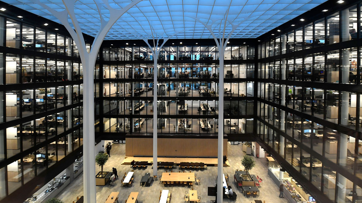 Amazon hat eine neue Deutschlandzentrale in München eröffnet  - Foto: -/Amazon/dpa