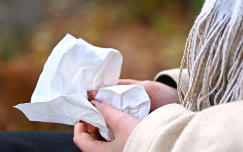 Jetzt brauchen viele Menschen wieder Taschentücher für die laufende Nase. (Symbolbild) - Foto: Elisa Schu/dpa Jetzt brauchen viele Menschen wieder Taschentücher für die laufende Nase. (Symbolbild) - Foto: Elisa Schu/dpa